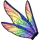 Rainbow Pride Pixie Wings