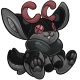 Charcoal Wolperjack Plushie