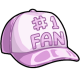 Pink Fan Hat