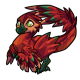 Crimson Pheros Figurine
