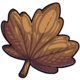 Brown Leaf Plushie